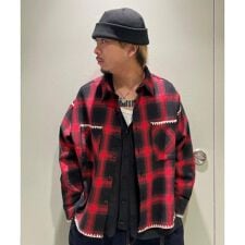 B omnivore／ビーオムニボー　HAND STITCH SHIRT