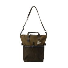 and wander／アンドワンダー　PE／CO 2way bag