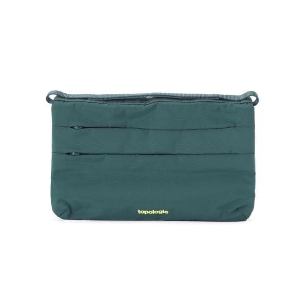 [�}���C]Topologie�^�g�|���W�[ Flat Sacoche Small Tech Sateen �t��/�r�[�o�[�iBEAVER�j �_�[�N�O���[��