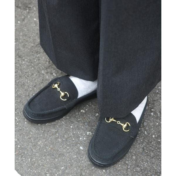 [�}���C]MANEBU�^�}�l�u BITCH SLIPPER SUEDE �r�b�g���[�t�@�[�X���b�p �X�G�[�h ��/�r�[�o�[�iBEAVER�j �u���b�N