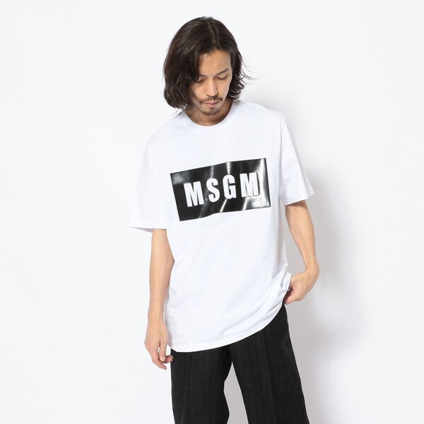 ＭＳＧＭ／エムエスジーエム／ＢＯＸ ＬＯＧＯ ＴＥＥ／シリコン