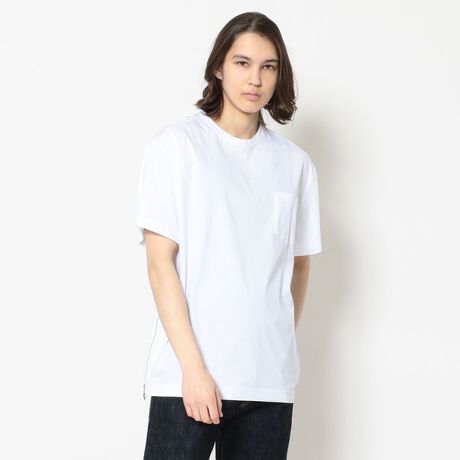 UJOH（ウジョー）SIDE ZIP T サイドジップTシャツ | ビー 