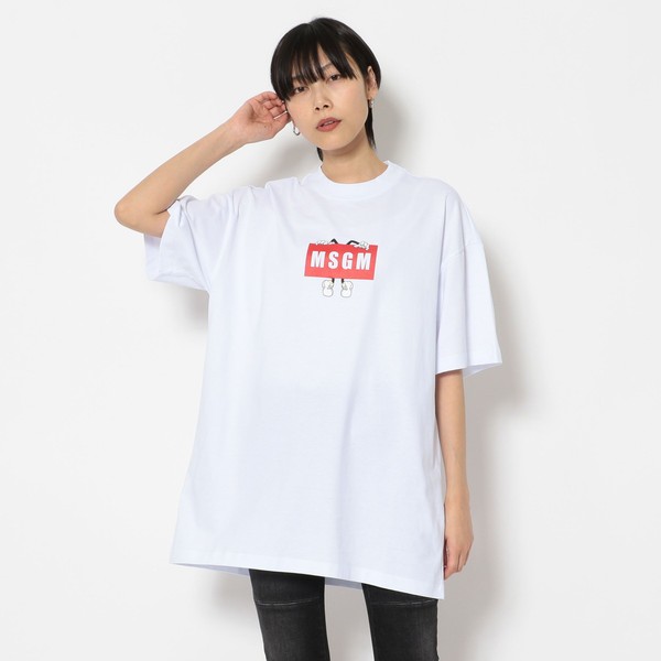 ＭＳＧＭ（エムエスジーエム）キャラボックスロゴＴシャツ | ビー