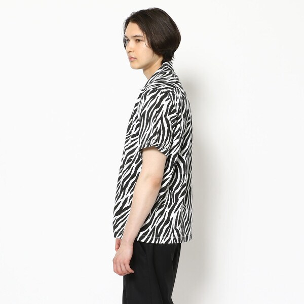 MINEDENIM Zeebra Denim S/S Open Collar