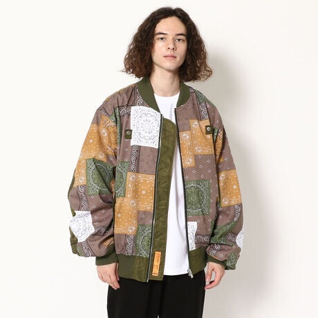 LIBERE リベーレ ／BANDANA BOMBER JACKET 