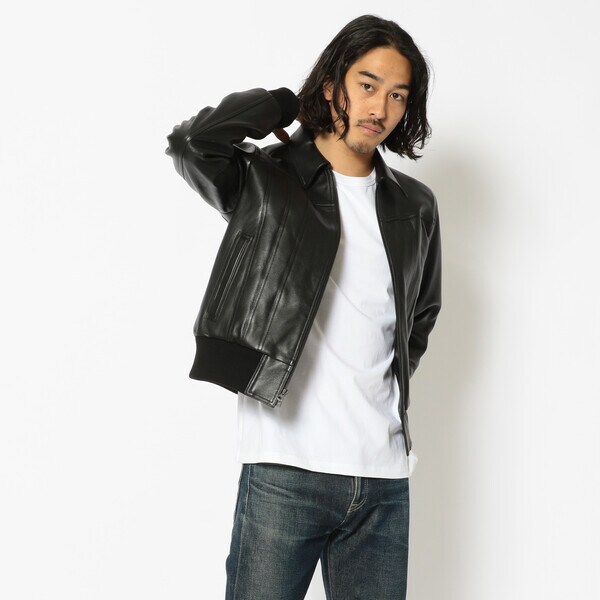 ジャケット・アウター MINEDENIM RIB ZIPUP JACKET 楽天市場】MINEDENIM(マインデニム)RIB ZIPUP JACKET B'2nd ビー