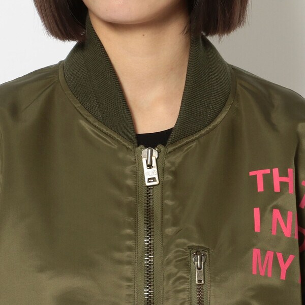 ONEMADE（ワンメイド）ロングMA－1／ブルゾン | ビー