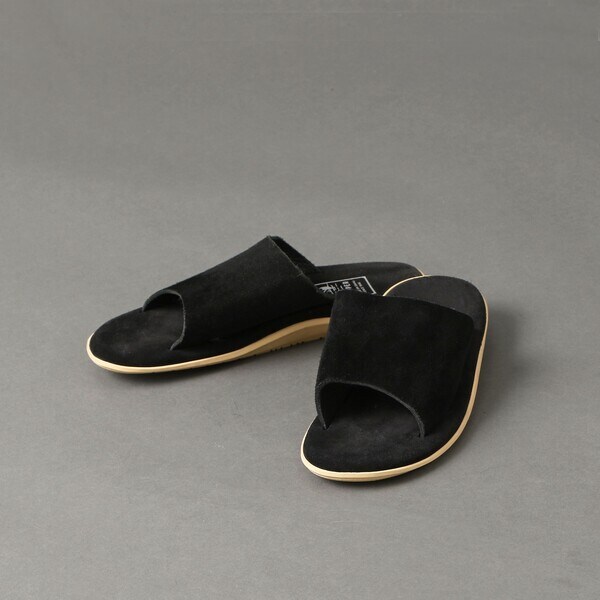 アイランドスリッパ スウェードレザー ブラック サイズ9 ISLAND SLIPPER 9 アイランドスリッパ スエード ブラック アイランド