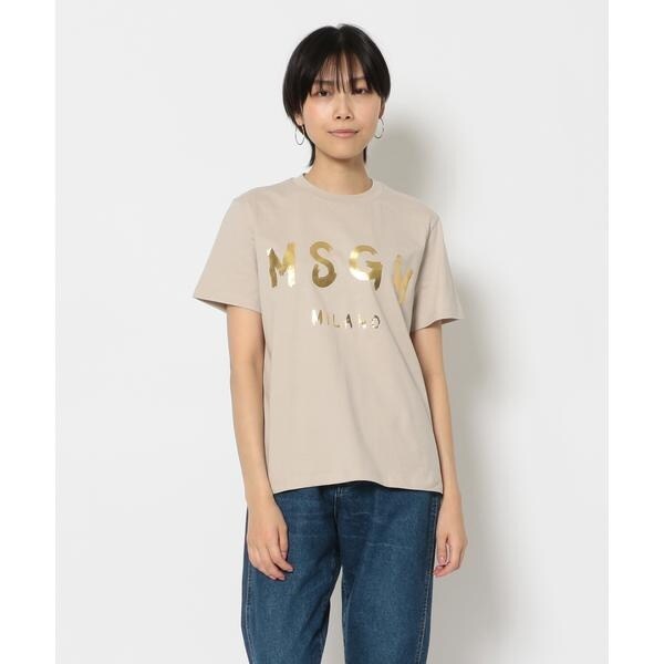 MSGM（エムエスジーエム）exclusive ジェルロゴTシャツ | ビー