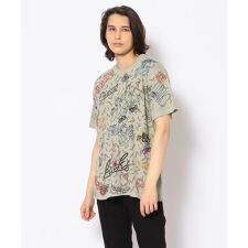 ビーセカンド(B'2nd)のKare／ME（カーミー）1980総柄Tシャツ