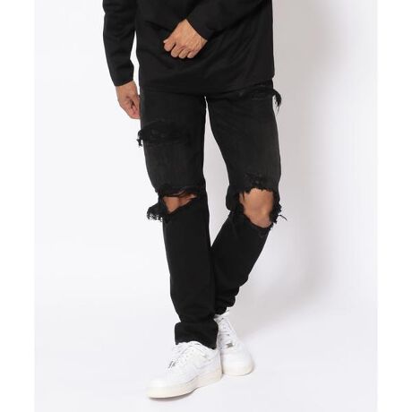 MINEDENIM(マインデニム) GRUNGE SLIM 5POCKET | ビーセカンド(B