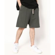 LUSOR（ルーソル）SEAM SWT SHORT PT／シームスウェットショートパンツ