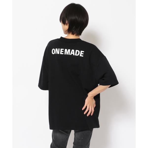 ONEMADE（ワンメイド）コード刺繍ビックTシャツ ／ スマイル | ビー