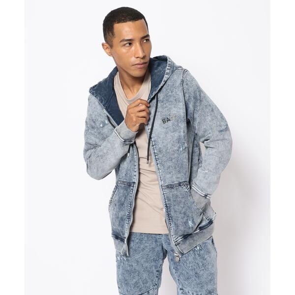 BALR.／ボーラー／Q-SERIES ZIP THROUGH HOODIE JOGG JEANS
