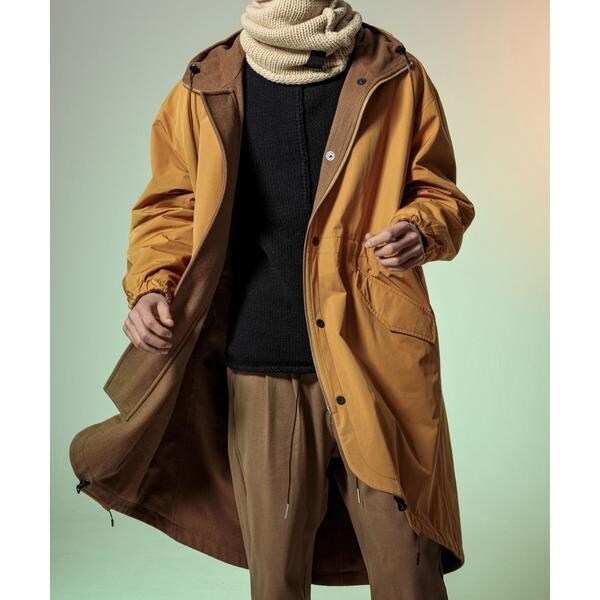 C DIEM／カルペディエム／WOOL-Ny REVERSIBLE MODS モッズコート