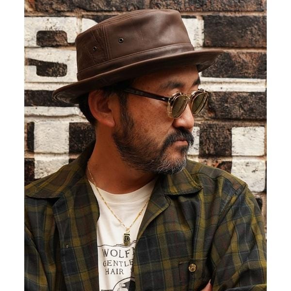 帽子 Mr.FATMAN Wolfman Leather Barber Hat Mr.FATMAN 