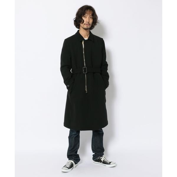 junhashimoto （ジュンハシモト）別注ZIP UPステンカラーコート | ビー