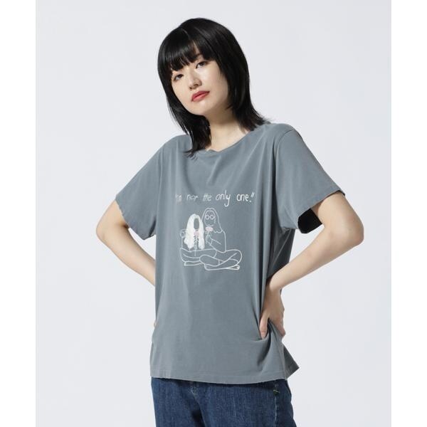 REMI RELIEF(レミレリーフ) 別注WOMEN'S加工Tシャツ I'm not the on