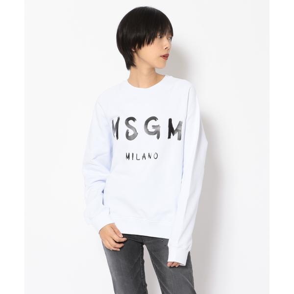 MSGM(エムエスジーエム) HANDWRITE LOGO SWEAT ロゴスウェット | ビー