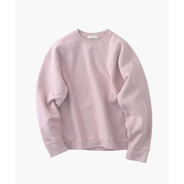 ATON（エイトン）GARMENT DYE | OVERSIZED SWEAT SHIRT ガーメン