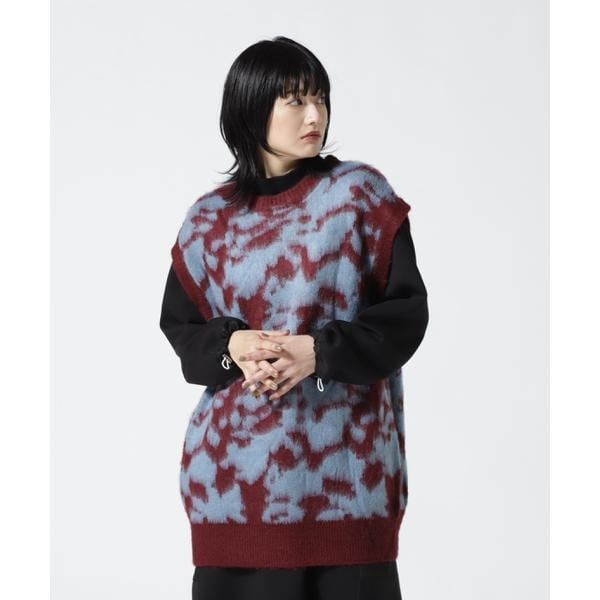 B-company セーター B:MING by BEAMS（ビーミング by ビームス）3ゲージ グラデーション