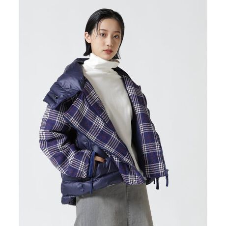 AULA AILA（アウラ アイラ）COMBINATION BLOUSON／ ダウンブルゾン 