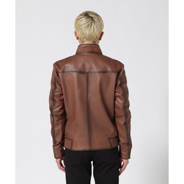 C DIEM(カルペディエム)シープレザーグラデーションハリントン