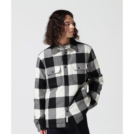 WOOLRICH(ウールリッチ) ALASKAN WOOL CHECK OVERSHIRT／ WOO ビー