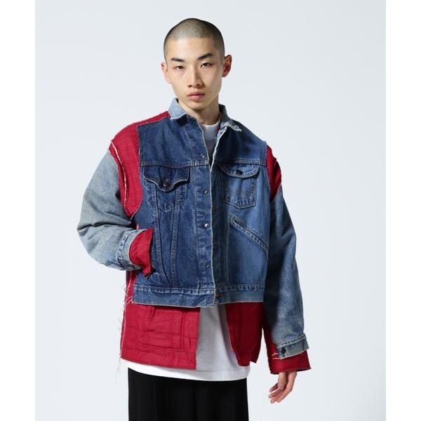 needles ニードルズ ムートンランチコート MEN'S NON-NO 12月号