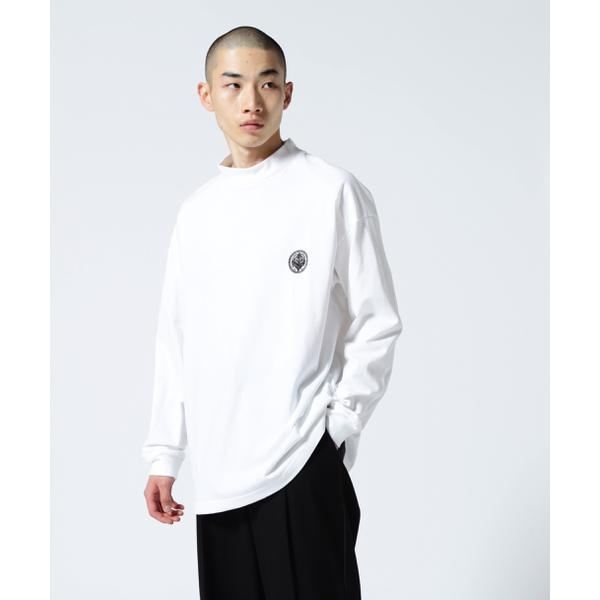 ENONE エノン／MOCK NECK LONG SLEEVE モックネックロングスリーブT