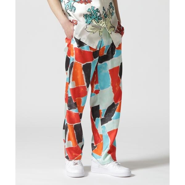 バナナタイム EASY PANT ペイズリー シルク イージーパンツ BANANATIME（バナナタイム）の「【BANANATIME / バナナタイム