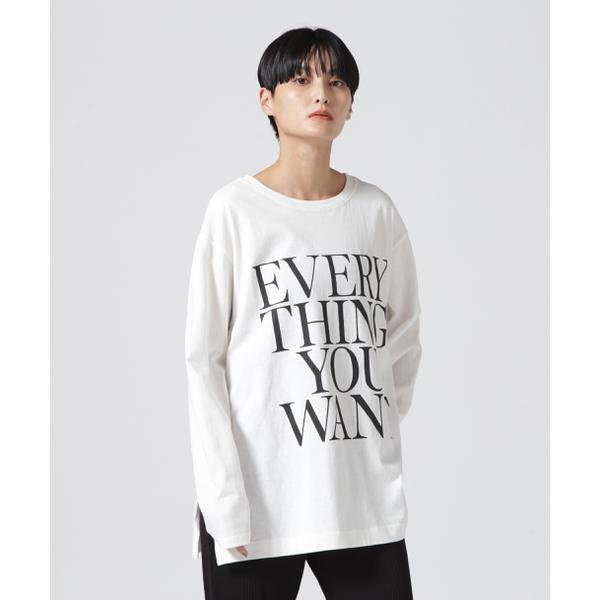 ENONE エノン／F&F Print Tee エフアンドエフ プリントロンT | ビー