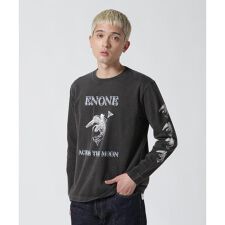 ENONE エノン／ACROSS THE MOON PRINT TEE