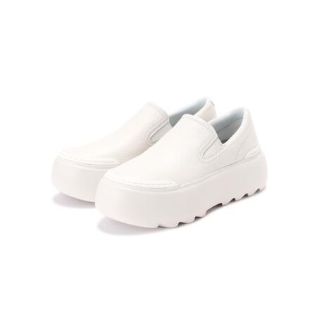 UGG】アグ 美品 24.5cm 血なまぐさく マリンメガスリッポン スニーカー 