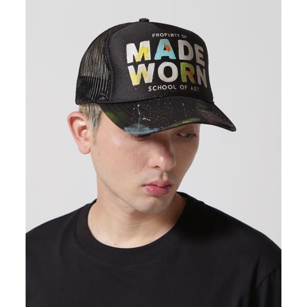 信頼への信頼 HAND ART OF WORN(メイドウォーン)SCHOOL MADE PAINT ビー | CAP Tシャツ(半袖/袖なし)