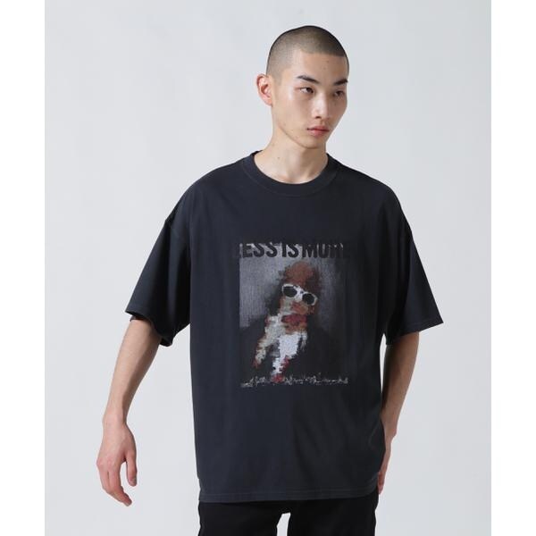 REMI RELIEF(レミレリーフ)LW加工20／-天竺 別注BIGサイズT(LESS IS MO 
