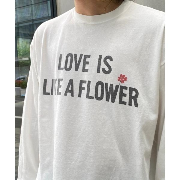 REMI RELIEF／別注LS T-SHIRT(LOVE IS LIKE A FLOWER) | ビーセカンド