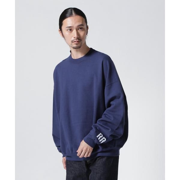 REMI RELIEF(レミレリーフ) 別注LW加工裏毛BIGサイズクルー