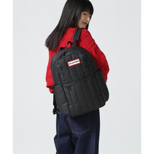 国内発送 HUNTER バックパック INTREPIDPUFFER LARGE UBB2241KBM Rare Brand New Black Hunter Original Intrepid Large Puffer