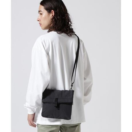 SLOW(スロウ) span nylon-draw string shoulder bag S | ビーセカンド 