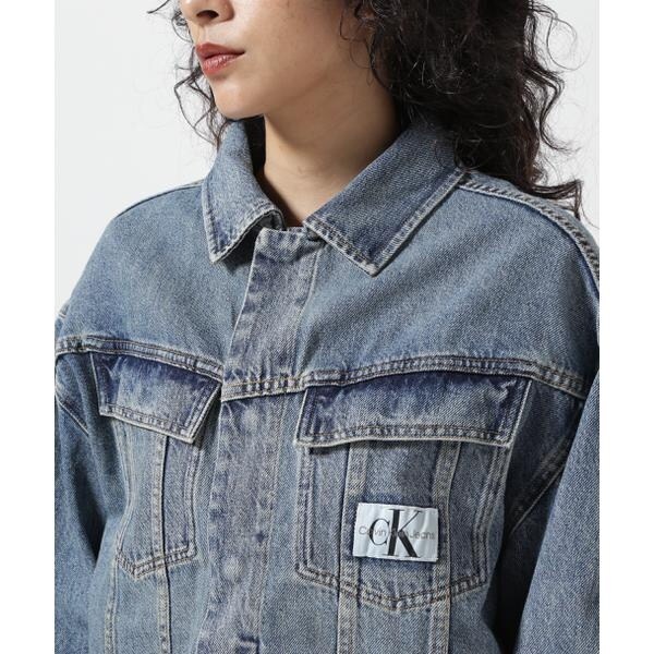 Calvin Klein（カルバンクライン）ボクシーデニムジャケット | ビー