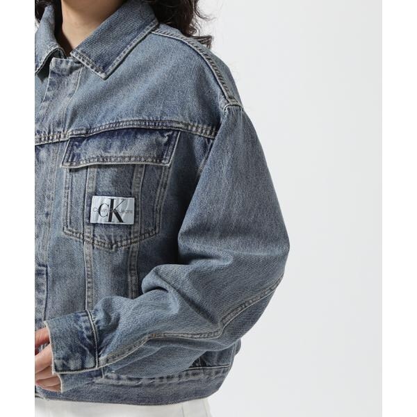 Calvin Klein（カルバンクライン）ボクシーデニムジャケット | ビー
