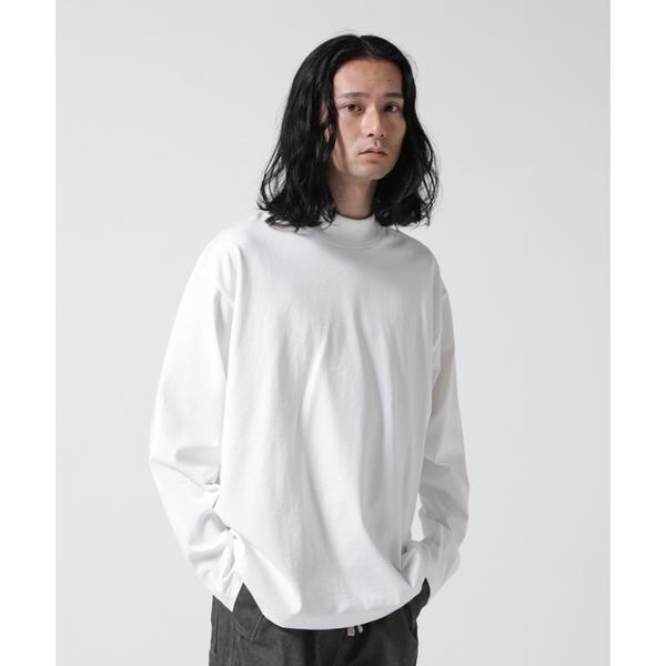 ATON (エイトン) 12／-AIR SPINNING ／ MOCKNECK PULLOVER