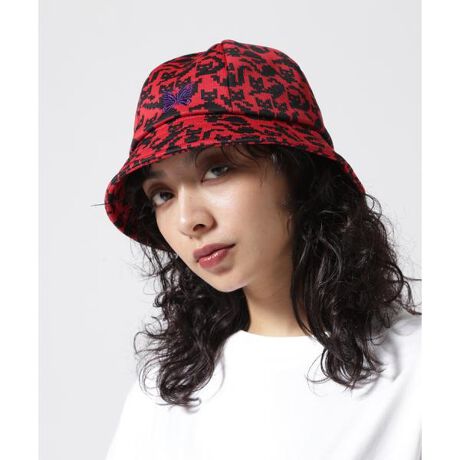 Needles BEAMS別注 Bermuda Hat ブラック 撃ちまくる Ꮮ
