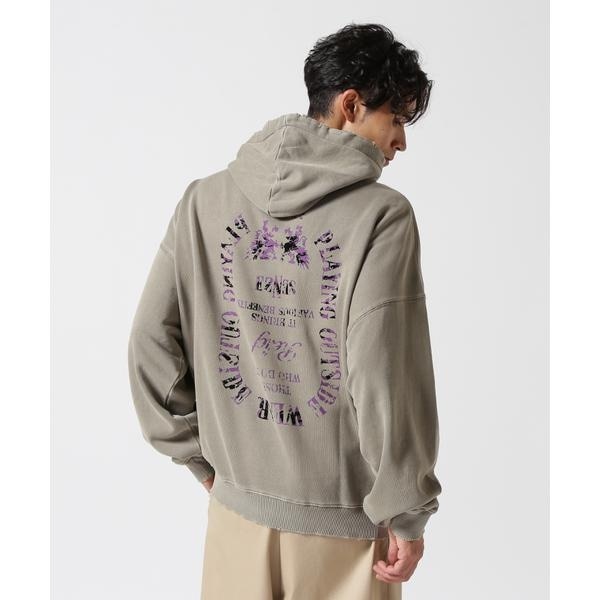 [�}���C]LUSOR�i���[�\���jPIGMENT SWEAT HOODIE EMBLEM/�r�[�Z�J���h�iB'2nd�j �x�[�W��