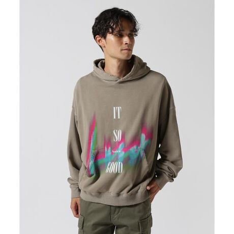 [^ԁF7854231296]LUSORi[\jPIGMENT SWEAT HOODIE LIGHT sOgXEFbgt[fB[ CgAJWeCXg̃OtBbNABe[WCNȒÂꂽ͋CỸp[J[BÒ̂悤ȂȂꂽ\Ă܂B݌␞A{fB[ɂă_[WH{Ă܂ByLUSOR^[\z[\̓eŁuVѐlvƂӖBƂꂽuh́AOŗVԃnbs[ȑlɂƂfBN^[̑z߂Ă܂B