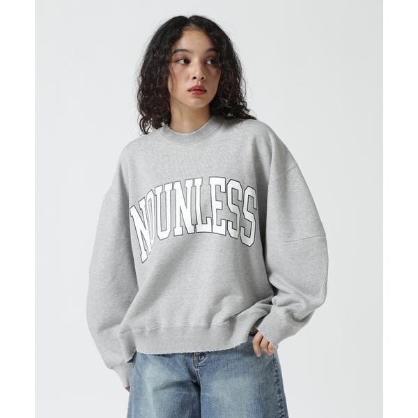 NOUNLESS（ナウンレス）別注COLLEGE LOGO OVER SWEAT | ビーセカンド(B 