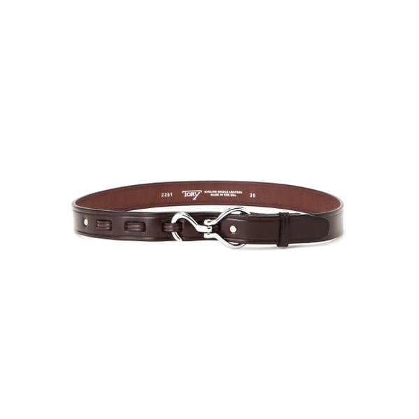 Polo Ralph Lauren レザー ローラーバックル ベルト レザー ローラーバックル ベルト（ベルト）｜POLO RALPH LAUREN