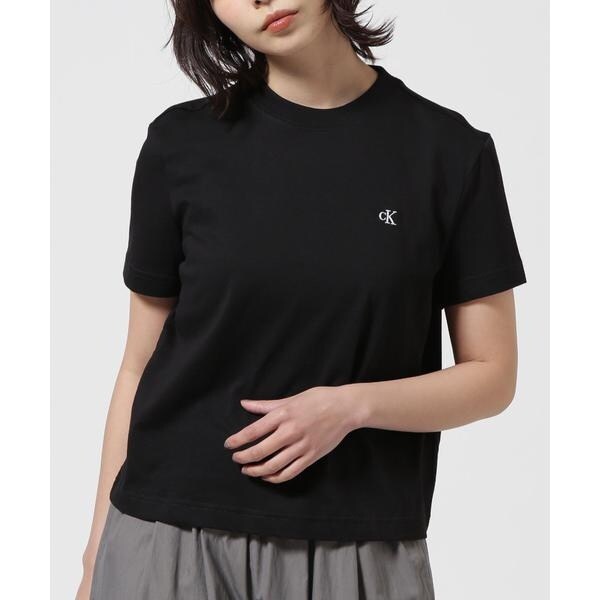 LANVIN en Bleu ランバンオンブルー ペプラムリボンカットソー LANVIN en Bleu(ランバン オン ブルー)｜リボンTシャツ