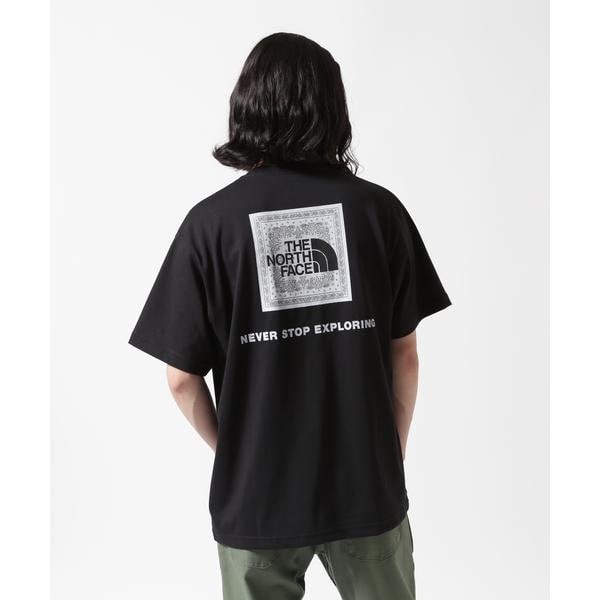 [}C]THE NORTH FACE ^ S^S Bandana Square logo Tee/r[ZJhiB'2ndj ubN
